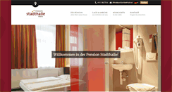 Desktop Screenshot of pensionstadthalle.at